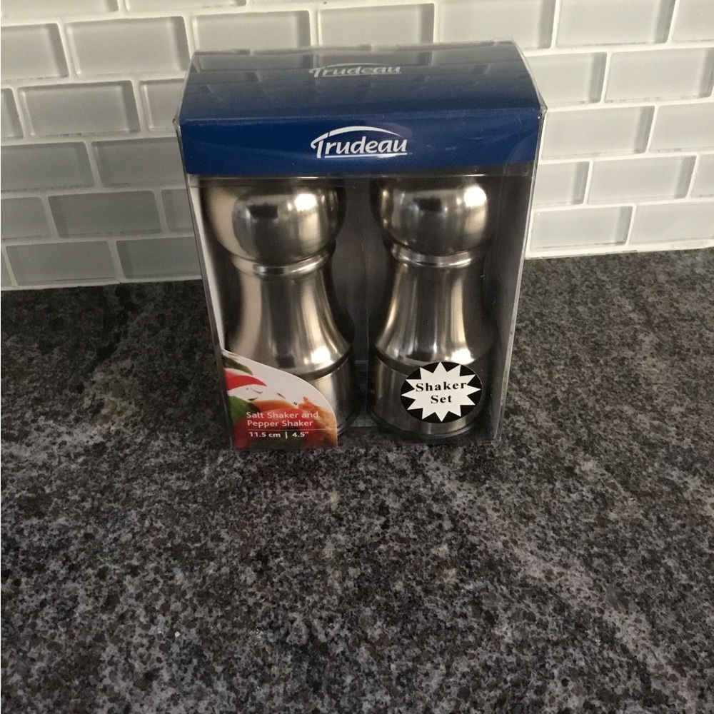 Trudeau Salt and Pepper Shakers